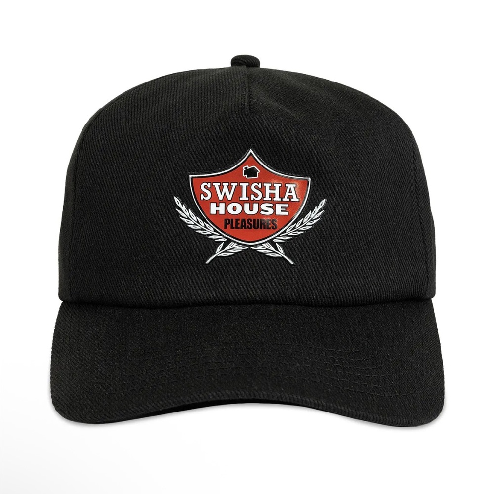 BRAND NEW Pleasures Swisha Snapback Hat Black